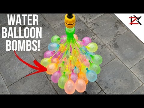 HOW TO FILL 100+ MAGIC WATER BALLOONS | WATER BALLOON BOMBS | CHEAP EASY & FUN