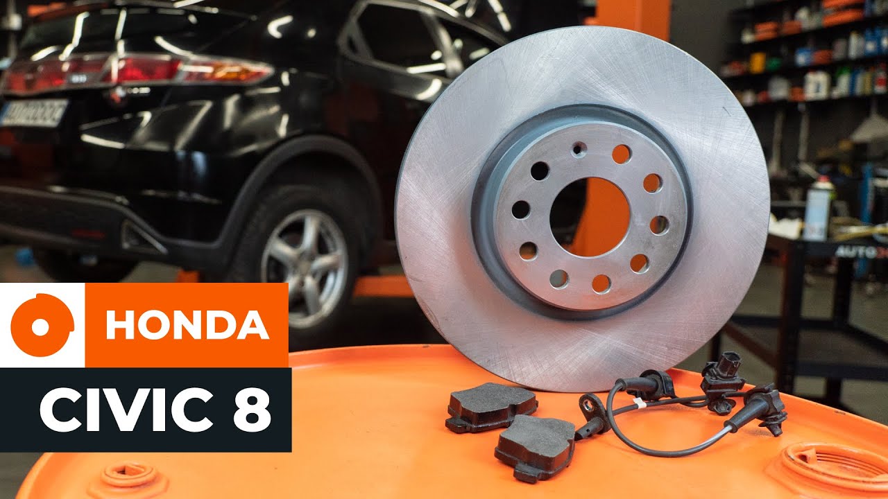 Comment changer : disques de frein arrière sur Honda Civic 8 - Guide de remplacement