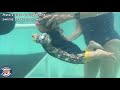 Asta 10 Months Front Swims Back Floats With Minimal Tools