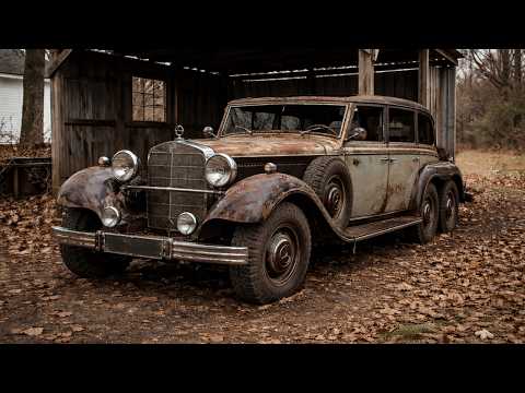 Thumbnail for Mercedes-Benz G4 1930s Full Restoration | Vintage Luxury Car Rebuild | Satisfying ASMR Revival by Luxury car, Off-road vehicle, Mercedes-Benz, Car, Vehicle