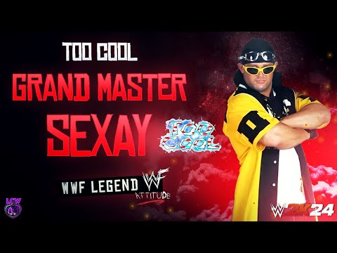 WWE 2K24 Grandmaster Sexay Entrance, Signature & Finishers I Caws #WWF