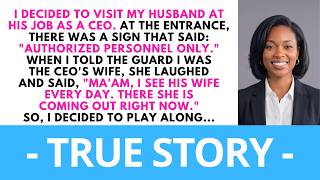I decided to visit my husband at his job as a CEO. At the entrance, there was a... |Aster Stories