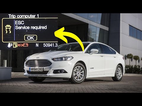 Ford Mondeo “ESC Service Required” warning – what’s this?