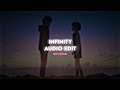 Infinity - Jaymes Young | Audio Edit