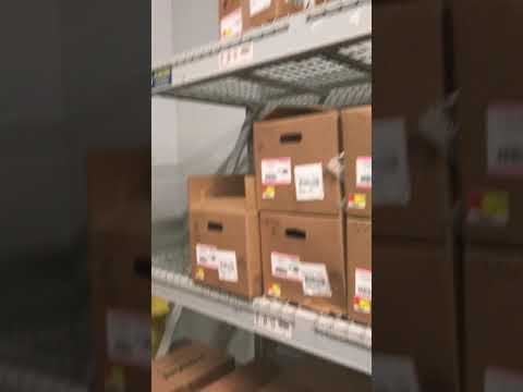 Walmart Meat Department Back Room