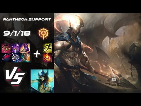SUPPORT Pantheon vs Nami - EU Challenger Patch 25.S1.2