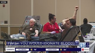 Local blood donors have chance to win Taylor Swift tickets
