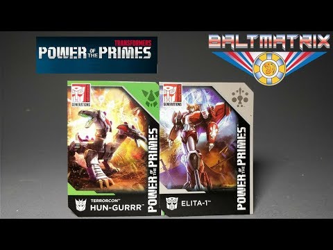 Power Of the Primes Elita-1 & Hun-Grr Cards