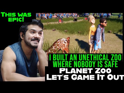 Planet Zoo - I Built an Unethical Zoo Where Nobody Is Safe Reaction