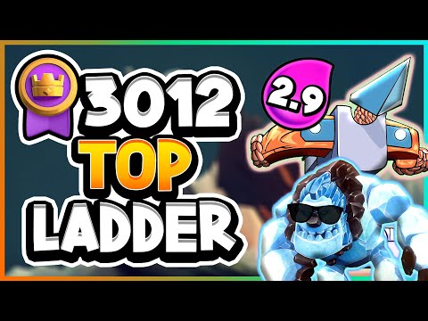 GODLIKE *2.9 X-BOW* Gameplay On TOP LADDER! — Clash Royale