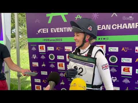 Yasmin Ingham - Cross Country - FEO European Eventing Championships
