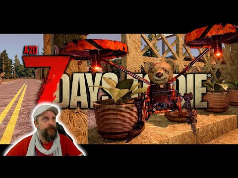7 DAYS TO DIE deutsch ⚰️ 092: Zurück auf'm Bau ⚰️ alpha20