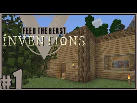 Home Sweet Home - Minecraft FTB Inventions Multiplayer - Part 1 [Let's Play FTB Inventions Gameplay]
