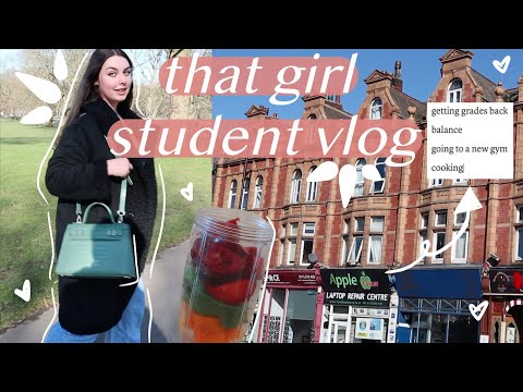 leeds logs | that girl student edition + university day in my life + lifestyle balance #teddyblake