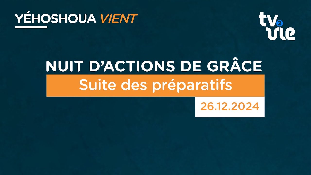 Thumbnail of video: Suite des préparatifs