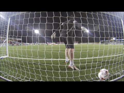 Half time kickabout v Bedfont & Feltham