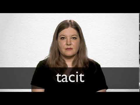 how to pronounce tacit
