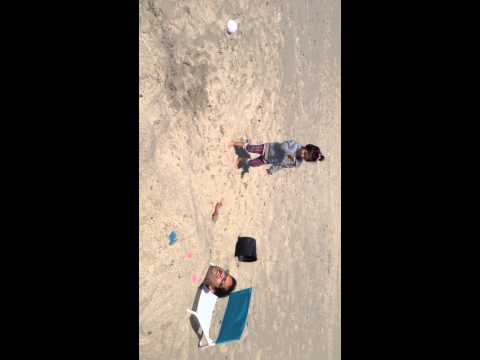 SARVAJEET Alyesha on Lincoln city beach