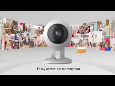 Видеоролик Wi-Fi видеоняня Samsung SmartCam SNH, артикул SNH-C6417BN