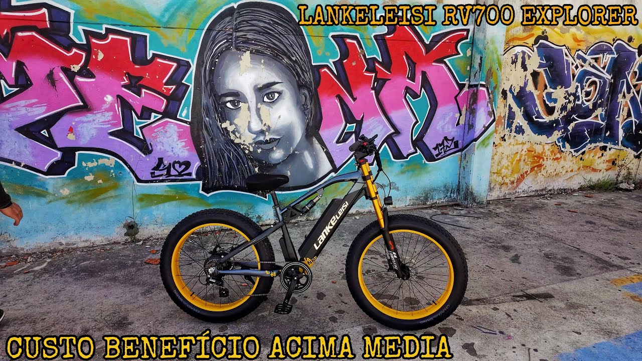 RV700 jest wyposażony w rower elektryczny z pełnym zawieszeniem i oponami typu fat 26*4.0.