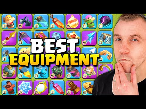 Ranking the BEST Hero Equipment in Clash of Clans!