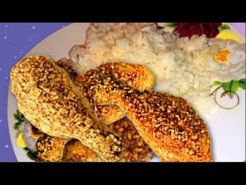 Бабушкин рецепт! Куриные голени в улётной панировке Ореховая шубка