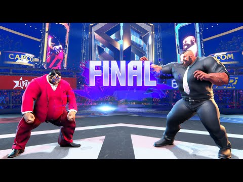 SF6 - E Honda (KINGPIN) VS Zangief (Metro City Mayor)