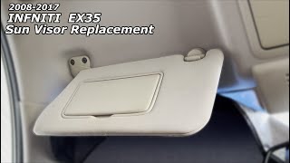 Most Nissans & INFINITIs -  Sun Visor Replacement