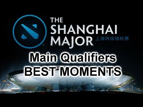 Dota2: Best Moments of Shanghai Major Main Qualifiers