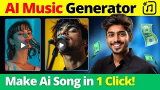 How to Create Music Video Song Using AI for FREE 🔥 | Best AI Music Generator Tool 2025