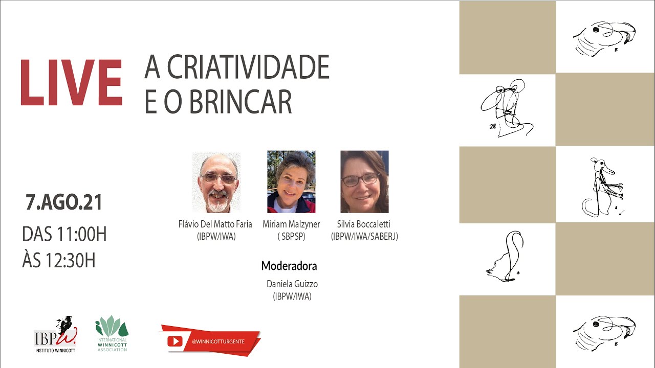 LIVE | A CRIATIVIDADE E O BRINCAR
