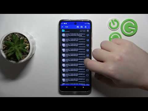How to Pack Files into Rar & Zip Archives on MOTOROLA Moto G60
