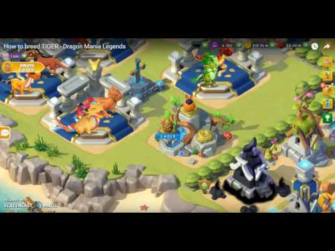 How to breed TIGER - Dragon Mania Legends