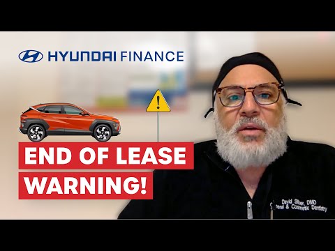Hyundai Motor Finance - End of lease WARNING