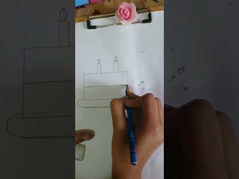 Drawing Birthday cake