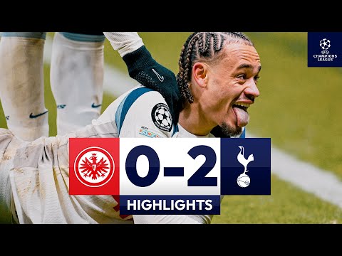 Spurs finish FOURTH in League Phase | Eintracht Frankfurt 0-2 Spurs | Champions League Highlights