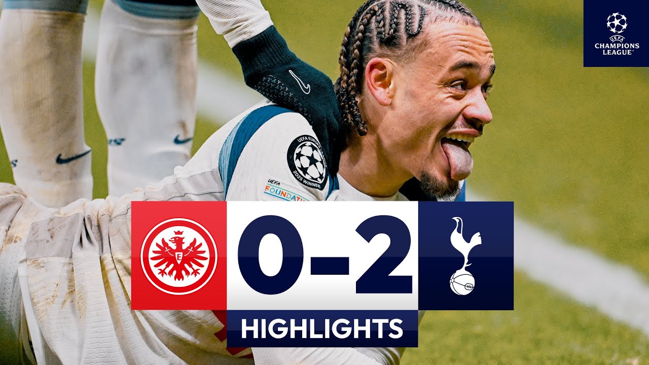 Eintracht Frankfurt vs Tottenham Hotspur Highlights