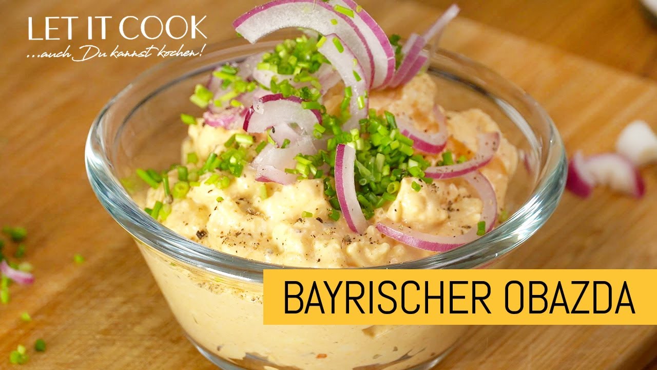 Bayrische Tapas-Obazda - Einfache Rezepte