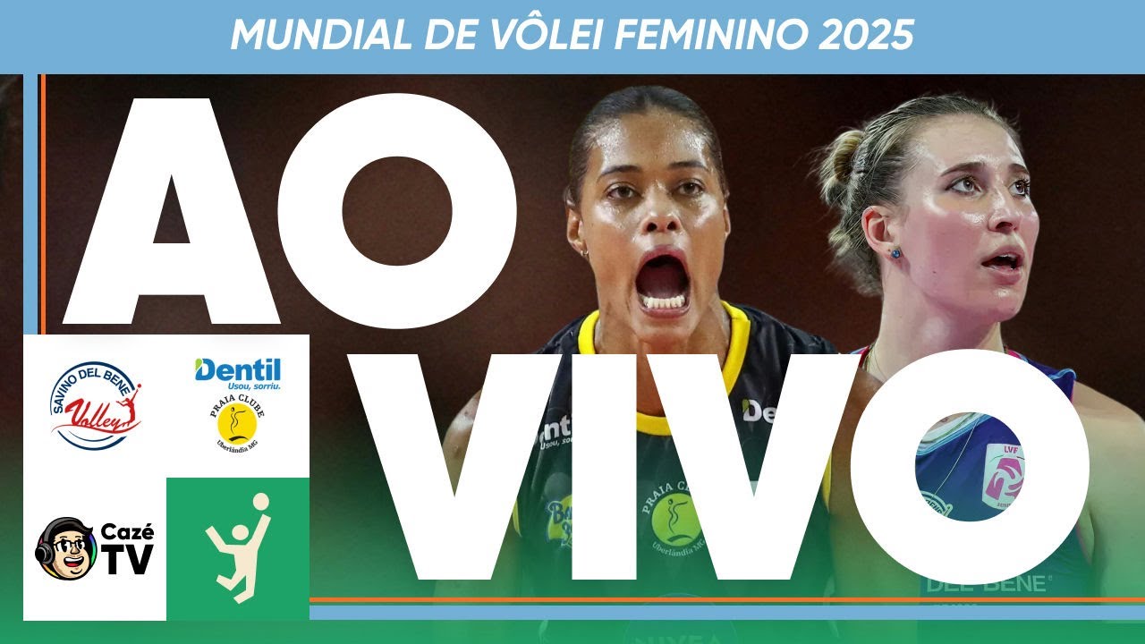 AO VIVO: PRAIA CLUBE X SCANDICCI | MUNDIAL DE CLUBES DE VÔLEI FEMININO | SEMIFINAL