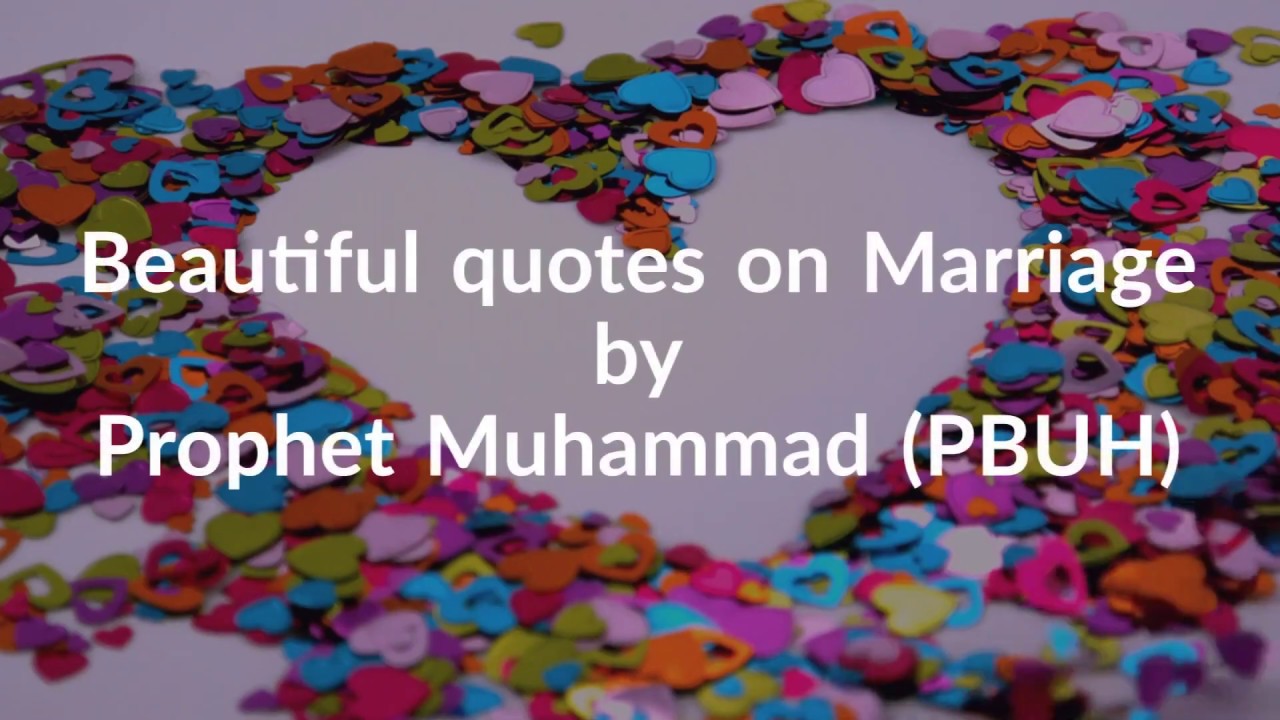 Islamic Quotes About Marriage