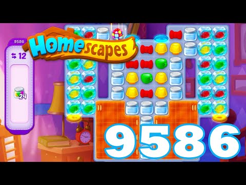 Homescapes Level 9586 HD | 3 - match puzzle game | Gameplay Walkthrough | android | GameGo Game IOS