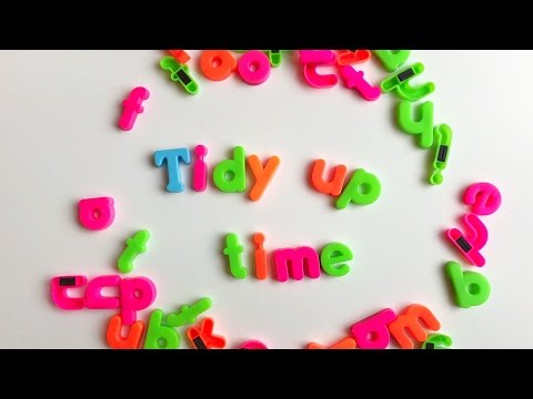Tidy up time! song