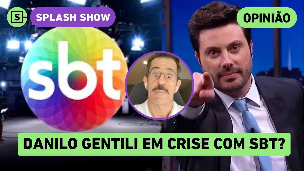 Danilo Gentili vive crise com SBT e se recusa a participar do Teleton, diz Daniel Castro
