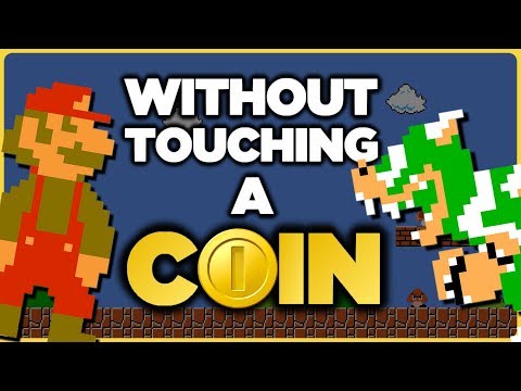 Is it possible to beat Super Mario Bros. (in Super Mario Maker 2) without touching a single coin? Video