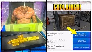 GTA 5 &#39;CEO CRATE SELLING&#39; EXPLAINED! Special Cargo, How Much Money You Get &amp; MORE!