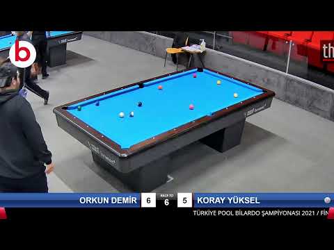 ORKUN DEMİR & KORAY YÜKSEL Bilardo Maçı - 