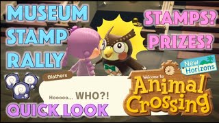 WALKTHROUGH Museum Stamp Rally -【Animal Crossing New Horizons】