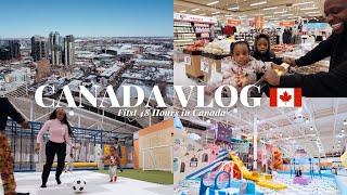 NEW BEGINNINGS Our First 48Hours In Canada 🇨🇦 | Unpacking, Shopping, Cooking and Exploring