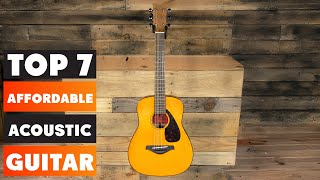 Best Affordable Acoustic Guitars 2025