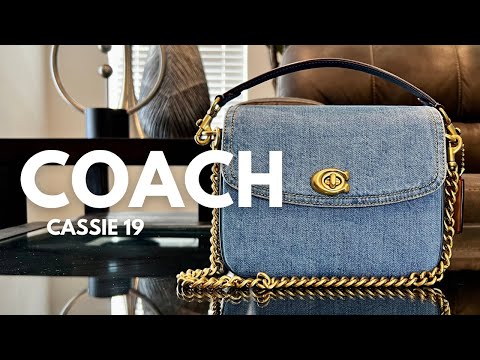 New! Coach Denim Cassie 19 | My Favorites From The Denim Collection | What Fits